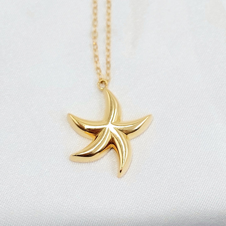 18K عقد وردة اكسترا-مجوهرات الشيخ سعيد-Saeed Jewelry 