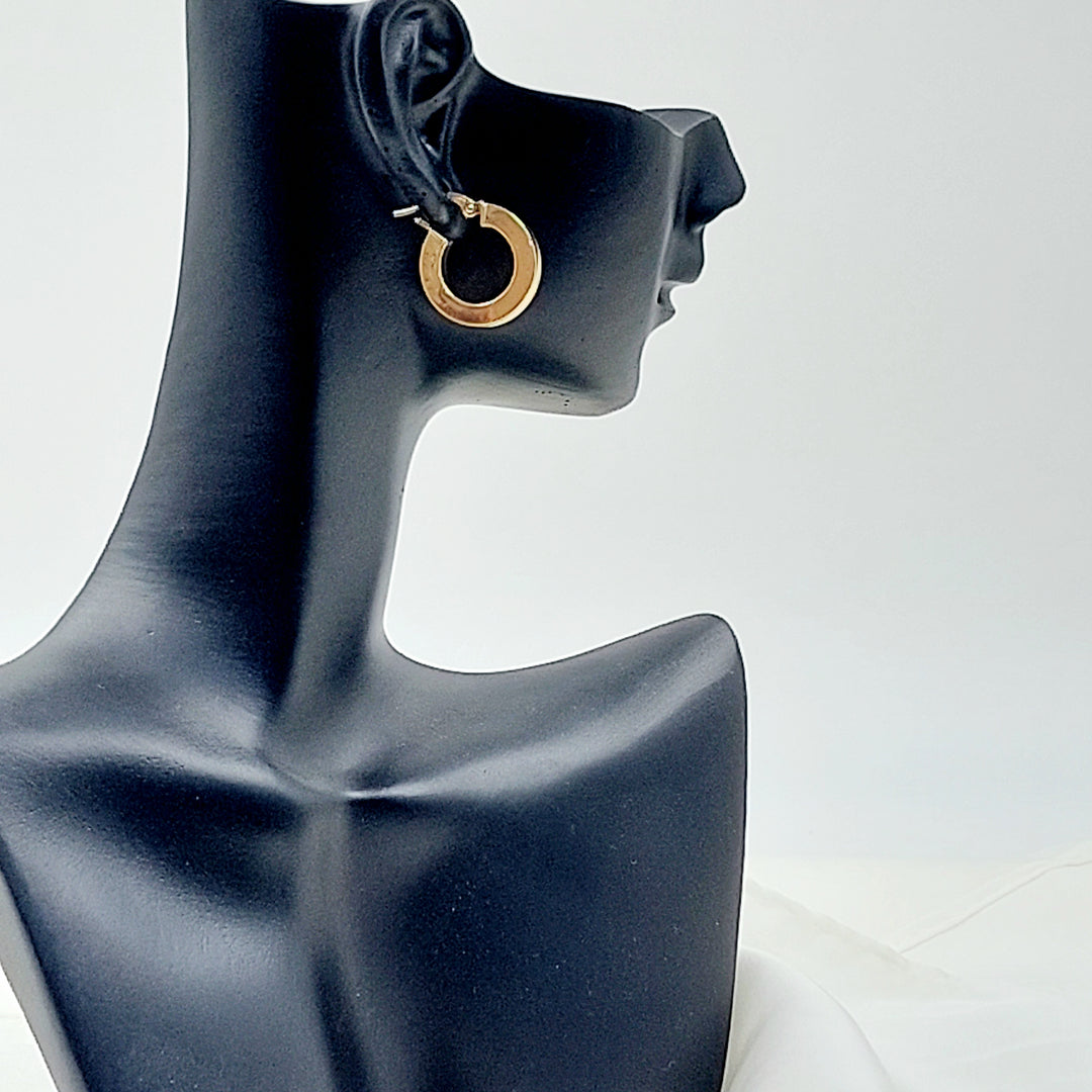 18K حلق ذبلة اكسترا-مجوهرات الشيخ سعيد-Saeed Jewelry 