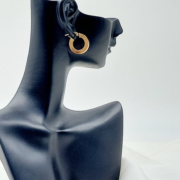 18K حلق ذبلة اكسترا-مجوهرات الشيخ سعيد-Saeed Jewelry 