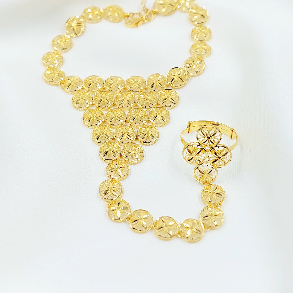 21K كف كويتي-مجوهرات الشيخ سعيد-Saeed Jewelry 