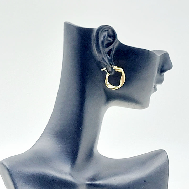 18K حلق ذبلة اكسترا-مجوهرات الشيخ سعيد-Saeed Jewelry 