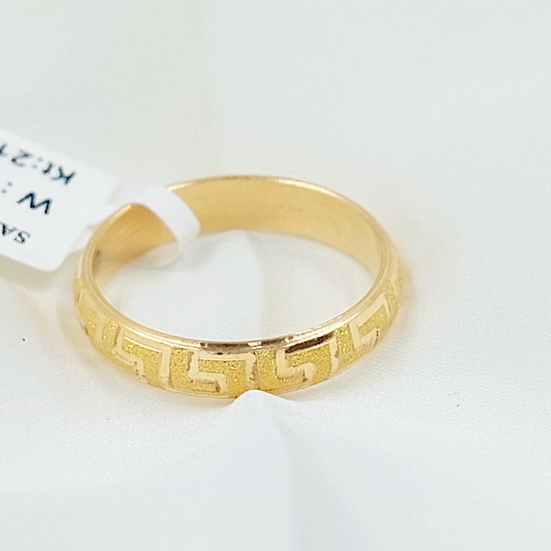 21K ذبلة فيرنا رفيع-مجوهرات الشيخ سعيد-Saeed Jewelry 