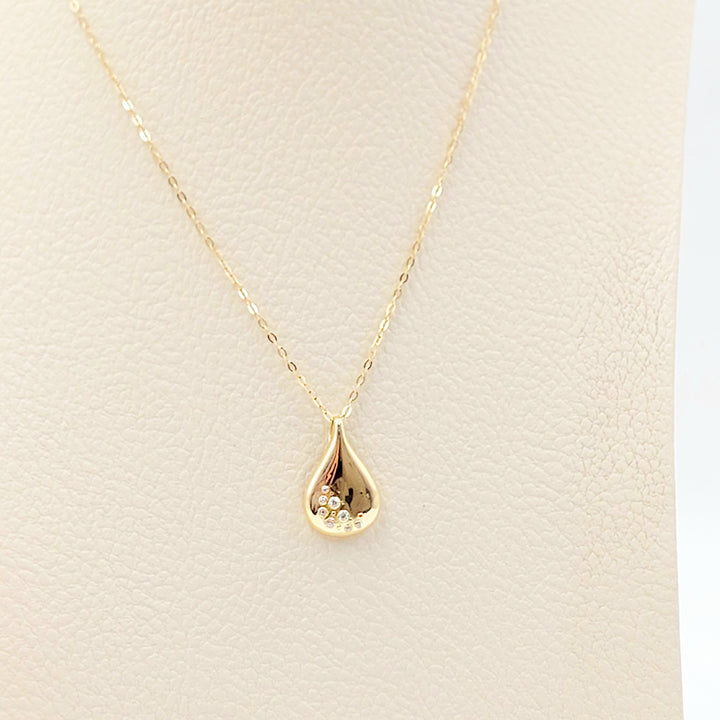 18K عقد اكسترا ناعم-مجوهرات الشيخ سعيد-Saeed Jewelry 