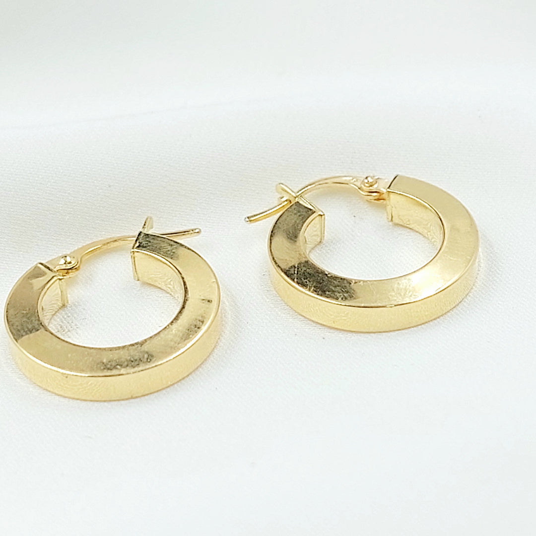 18K حلق ذبلة اكسترا-مجوهرات الشيخ سعيد-Saeed Jewelry 