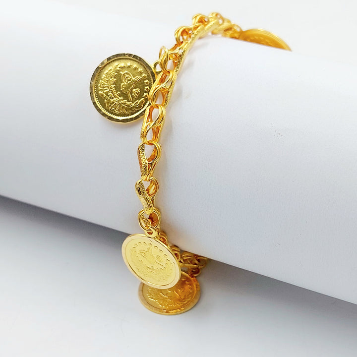 21K اسوارة دنانديش رشادي-مجوهرات الشيخ سعيد-Saeed Jewelry 