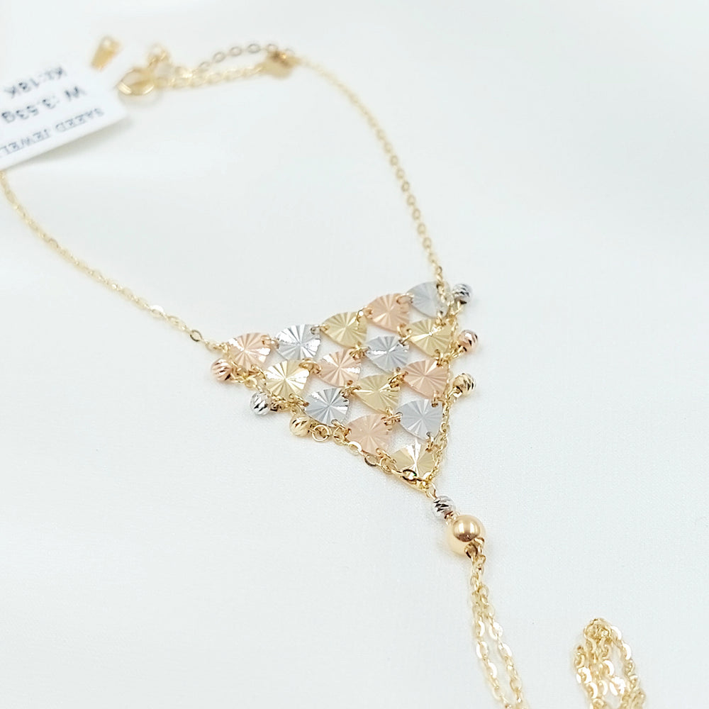 18K كف اكسترا ناعم-مجوهرات الشيخ سعيد-Saeed Jewelry 