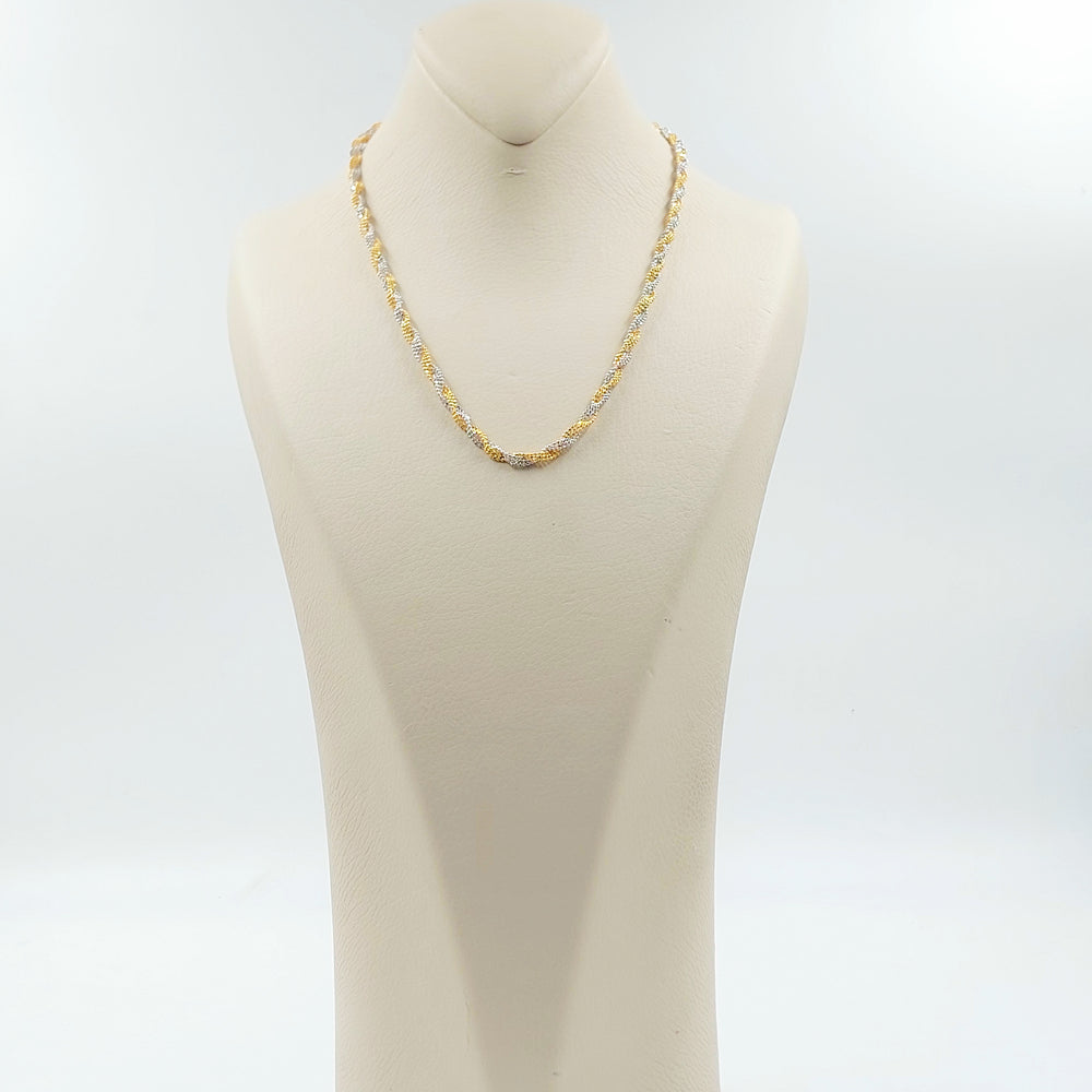 21K سنسال فانسي 4mm-مجوهرات الشيخ سعيد-Saeed Jewelry 