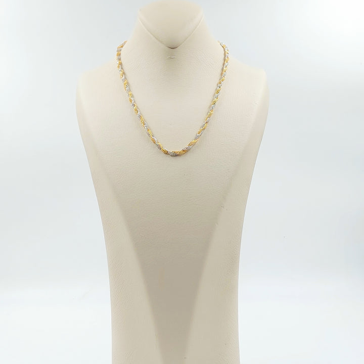 21K سنسال فانسي 4mm-مجوهرات الشيخ سعيد-Saeed Jewelry 