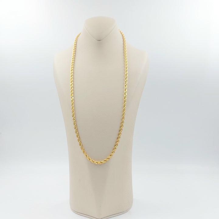 21K سنسال جدل 5mm-مجوهرات الشيخ سعيد-Saeed Jewelry 