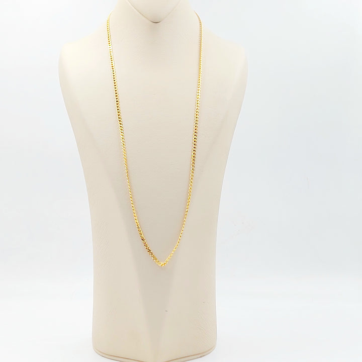 21K سنسال حلقات مبسط 3.5mm-مجوهرات الشيخ سعيد-Saeed Jewelry 