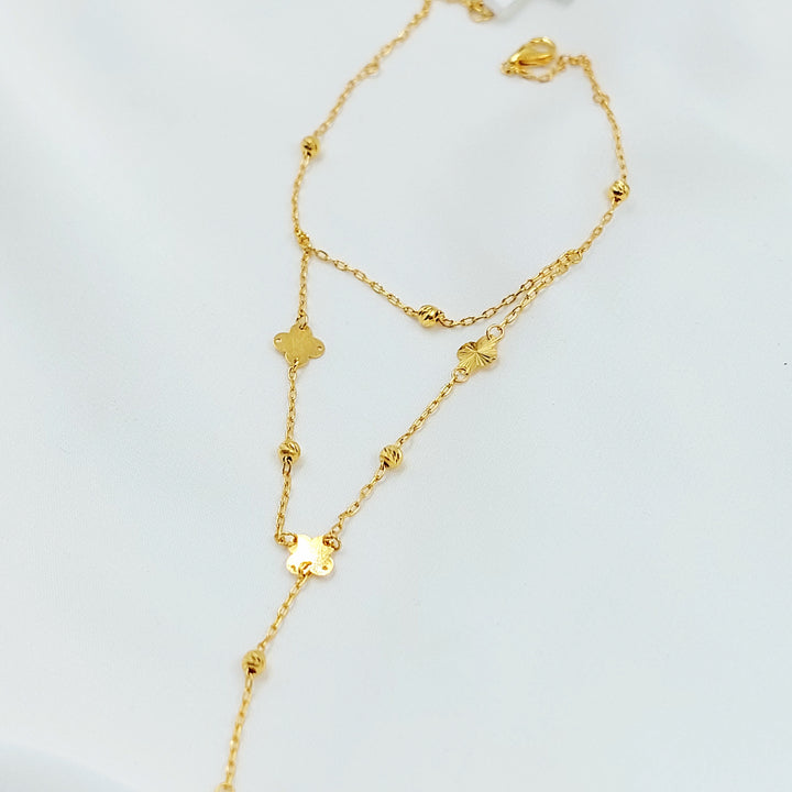 21K كف وردة-مجوهرات الشيخ سعيد-Saeed Jewelry 