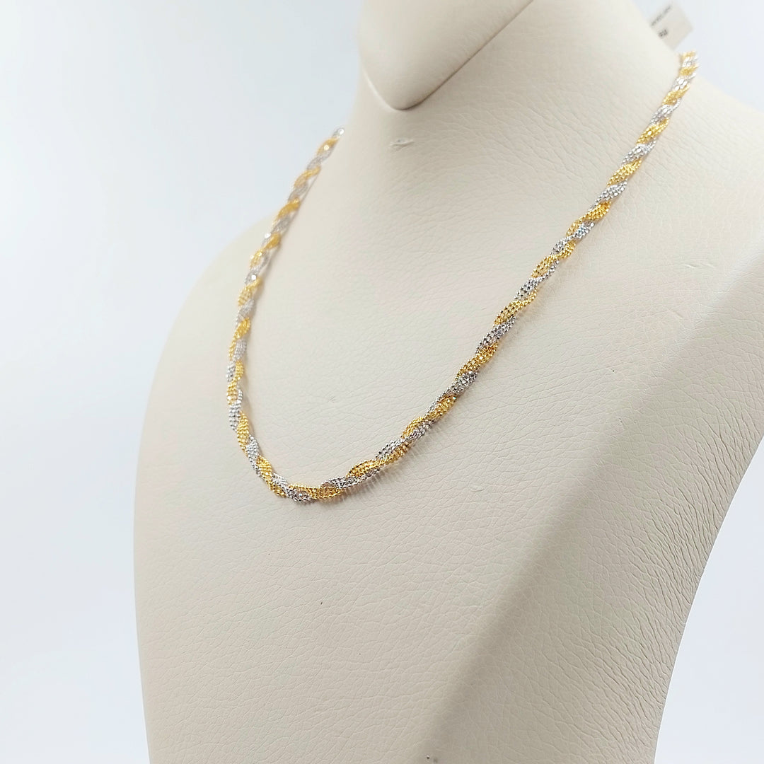 21K سنسال فانسي 4mm-مجوهرات الشيخ سعيد-Saeed Jewelry 
