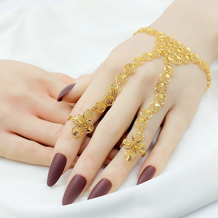 21K كف كويتي-مجوهرات الشيخ سعيد-Saeed Jewelry 