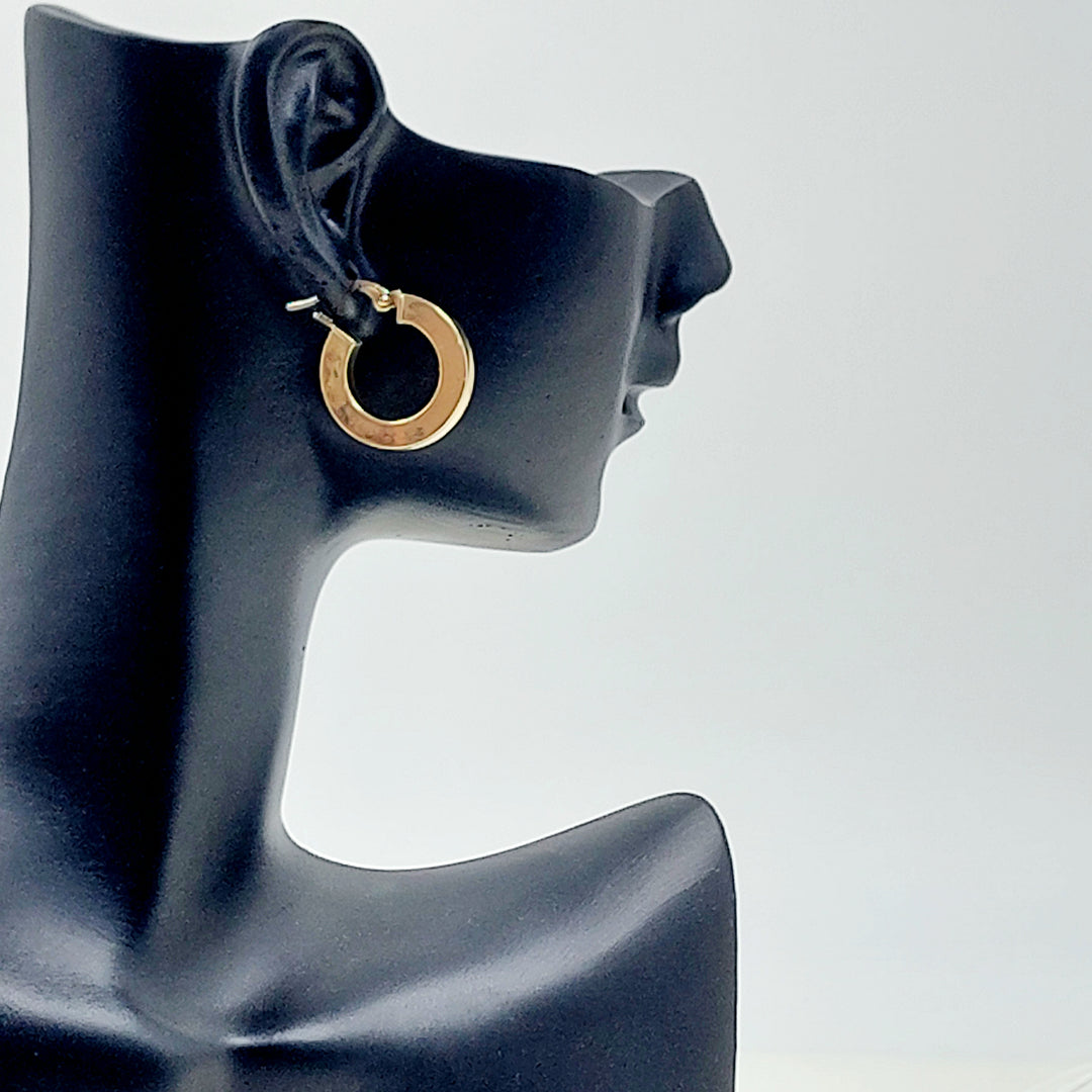 18K حلق ذبلة اكسترا-مجوهرات الشيخ سعيد-Saeed Jewelry 