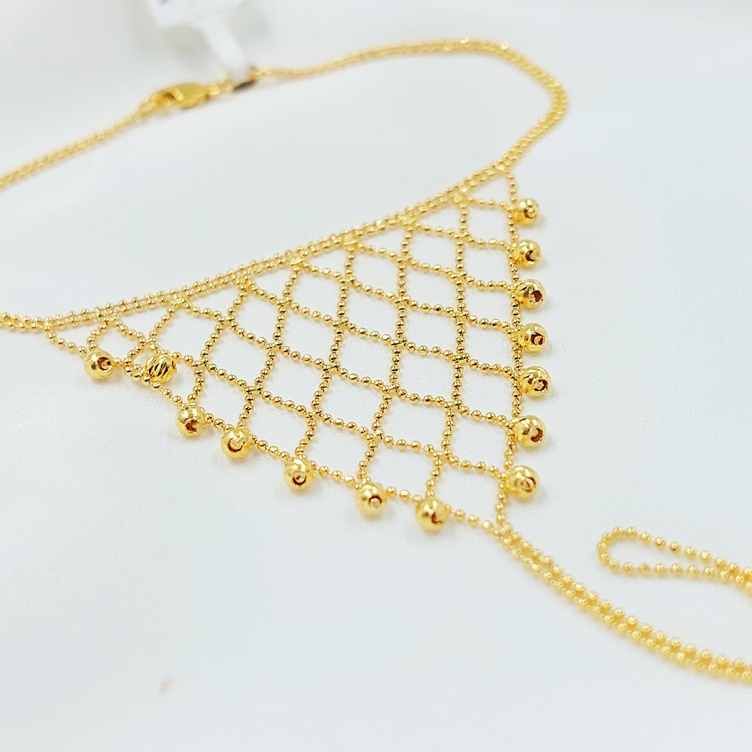 21K كف طابات اكسترا-مجوهرات الشيخ سعيد-Saeed Jewelry 