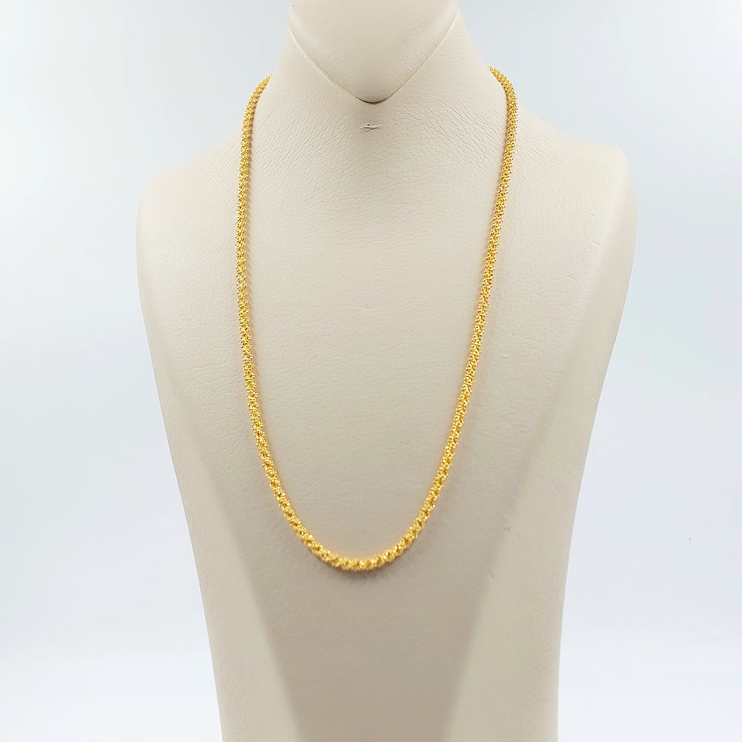 21K سنسال فانسي 4mm-مجوهرات الشيخ سعيد-Saeed Jewelry 
