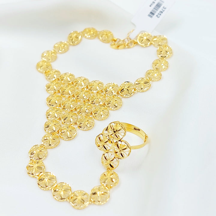 21K كف كويتي-مجوهرات الشيخ سعيد-Saeed Jewelry 