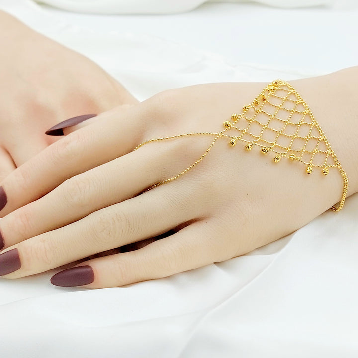 21K كف طابات اكسترا-مجوهرات الشيخ سعيد-Saeed Jewelry 