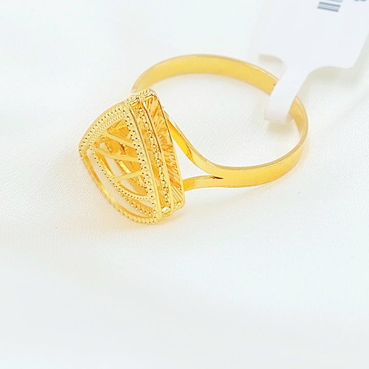 21K خاتم اكسترا-مجوهرات الشيخ سعيد-Saeed Jewelry 