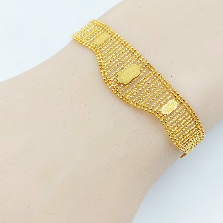 21K اسوارة اكسترا-مجوهرات الشيخ سعيد-Saeed Jewelry 
