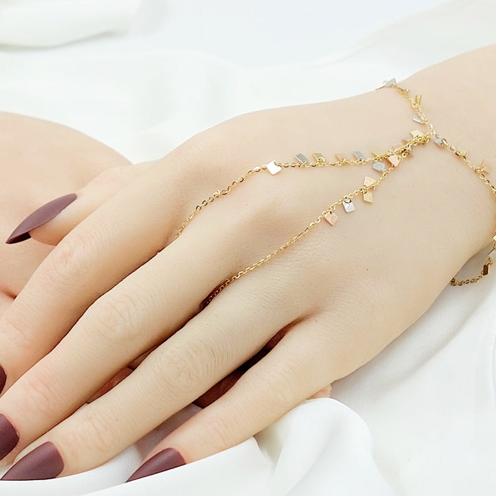 18K كف اكسترا ناعم-مجوهرات الشيخ سعيد-Saeed Jewelry 