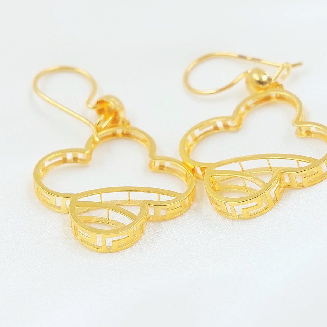 21K حلق شنكل اكسترا-مجوهرات الشيخ سعيد-Saeed Jewelry 