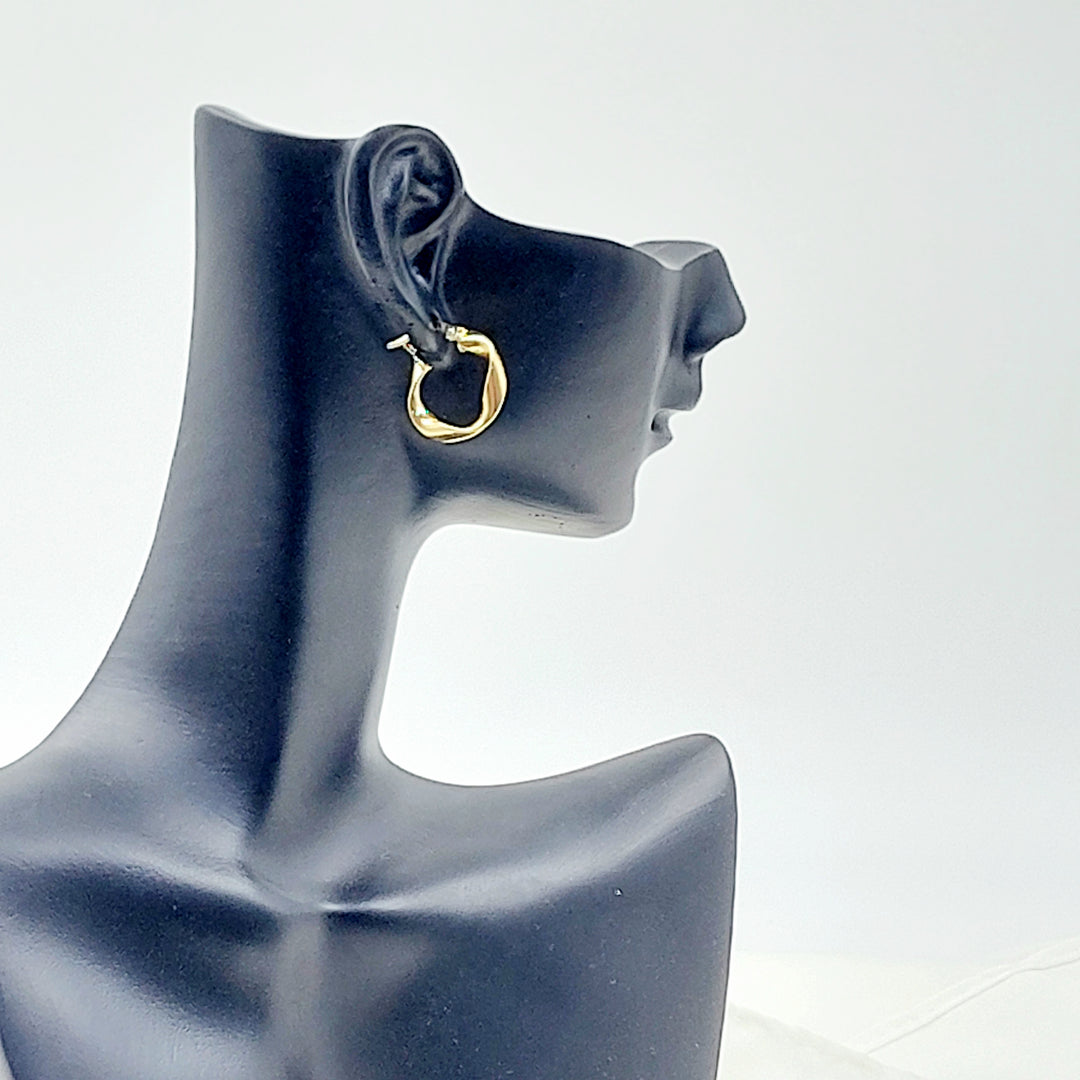 18K حلق ذبلة اكسترا-مجوهرات الشيخ سعيد-Saeed Jewelry 