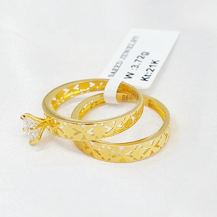 21K ذبلة تونز اكسترا-مجوهرات الشيخ سعيد-Saeed Jewelry 